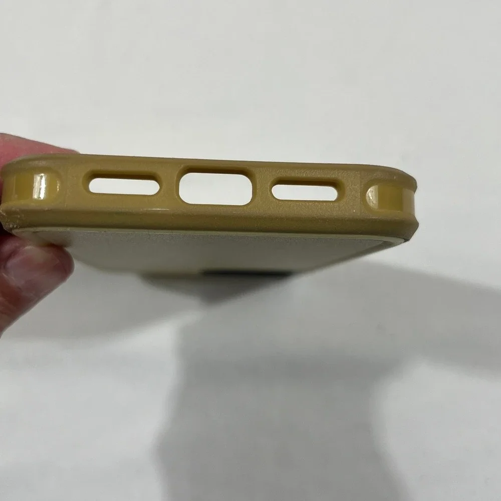 Phone Case iPhone 12 / 12 Pro Mustard Yellow Rugged Protective